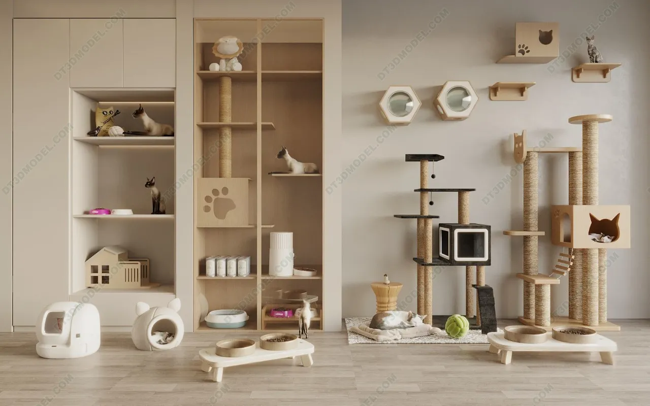 3D Models of Decoration for pet - 007