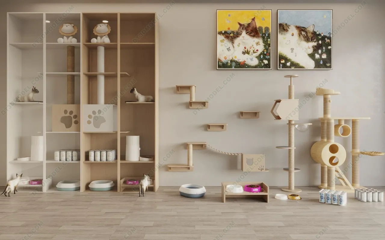 3D Models of Decoration for pet - 008