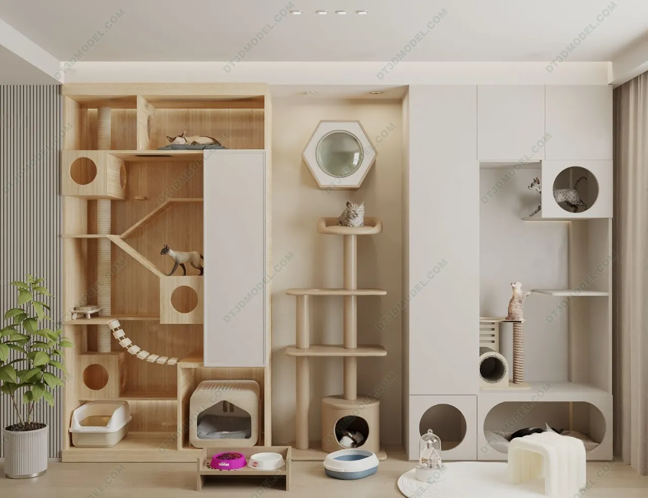 3D Models of Decoration for pet - 009