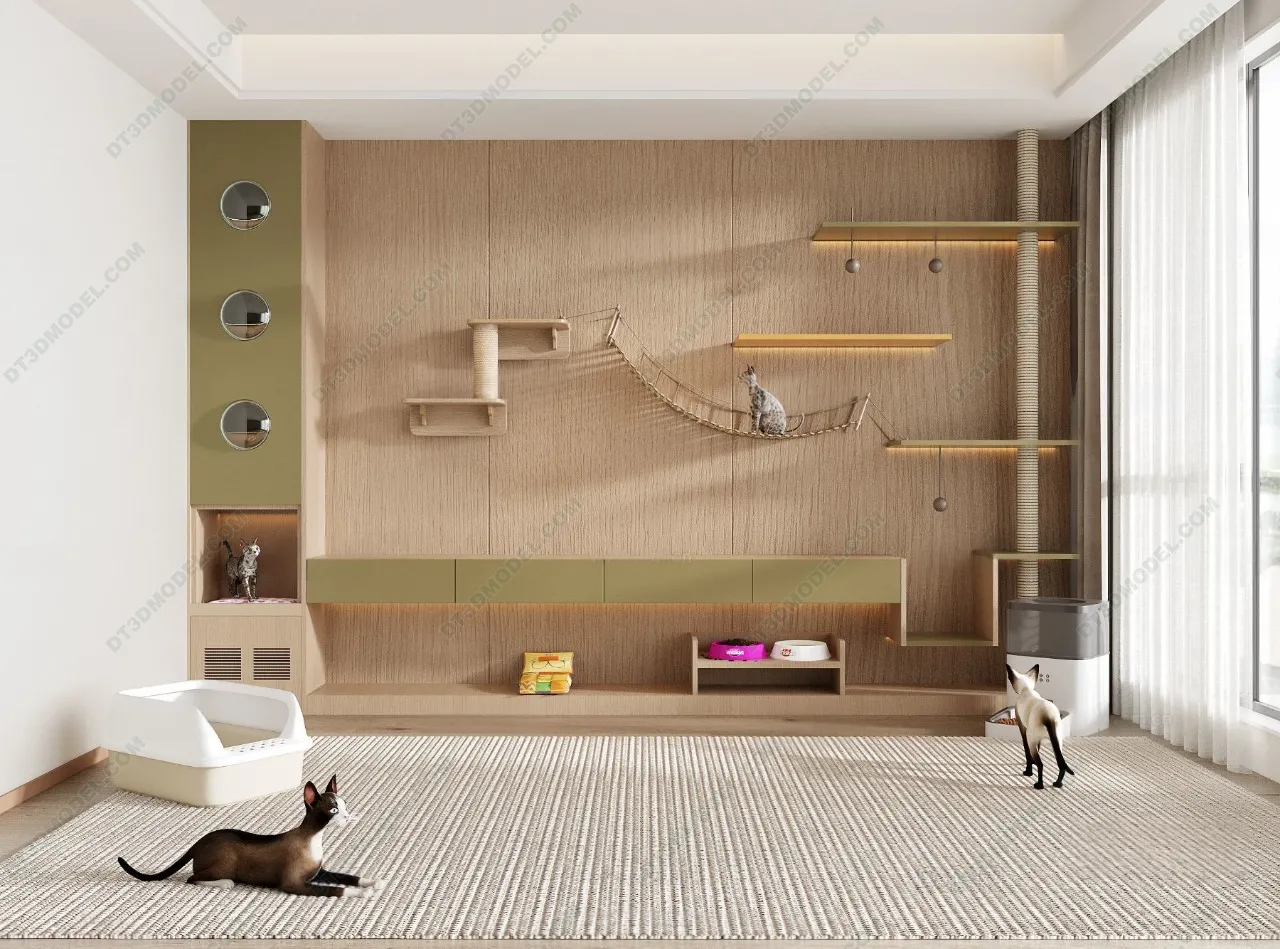 3D Models of Decoration for pet - 025