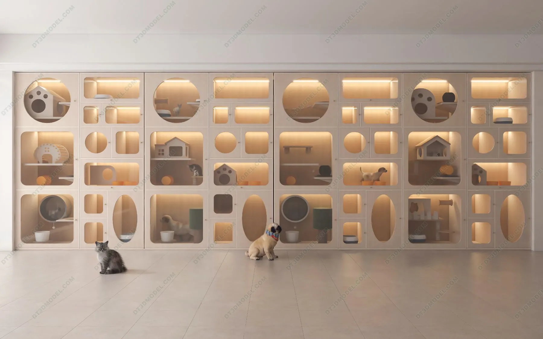 3D Models of Decoration for pet - 033