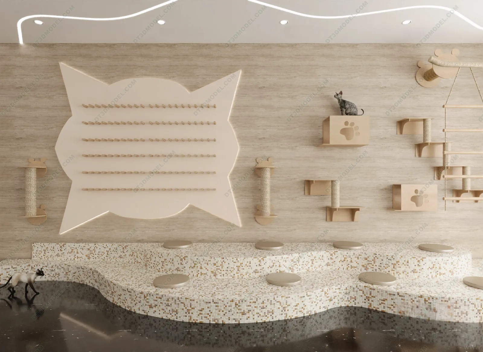 3D Models of Decoration for pet - 044