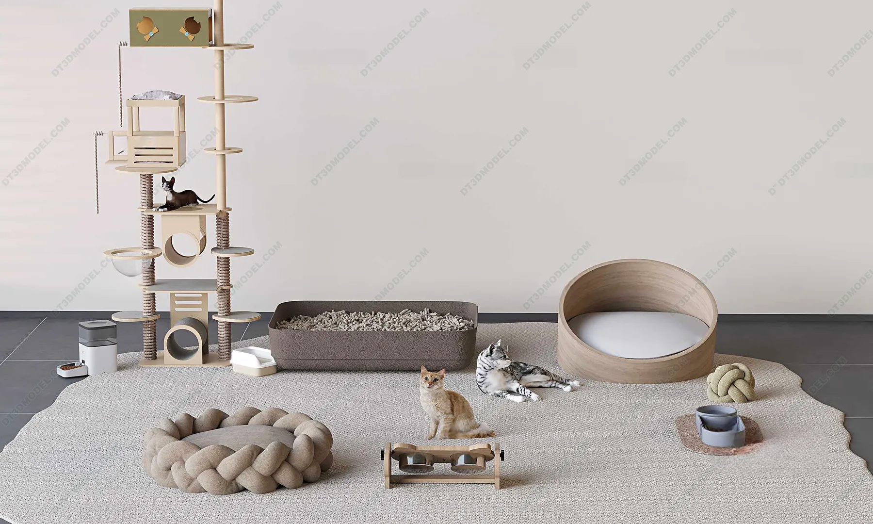 3D Models of Decoration for pet - 046