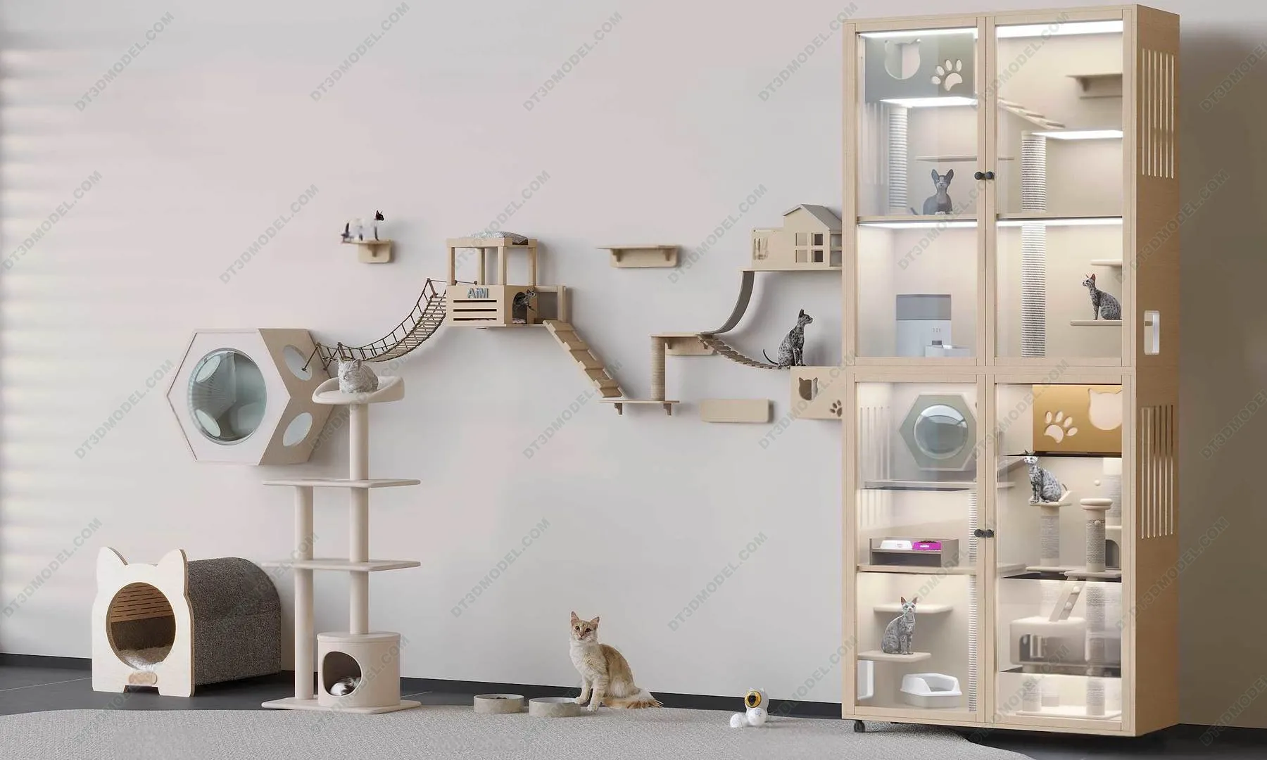 3D Models of Decoration for pet - 047