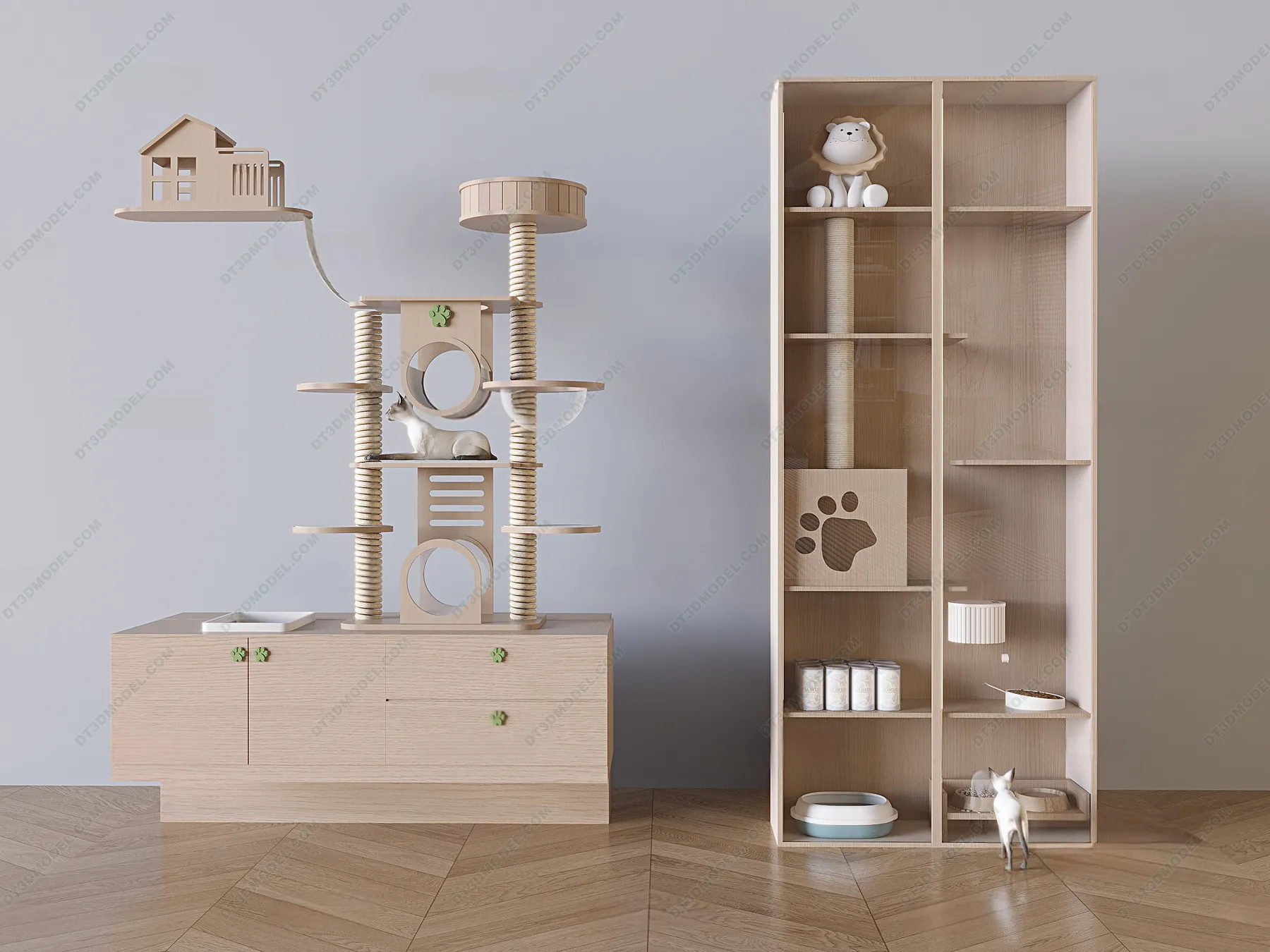 3D Models of Decoration for pet - 048