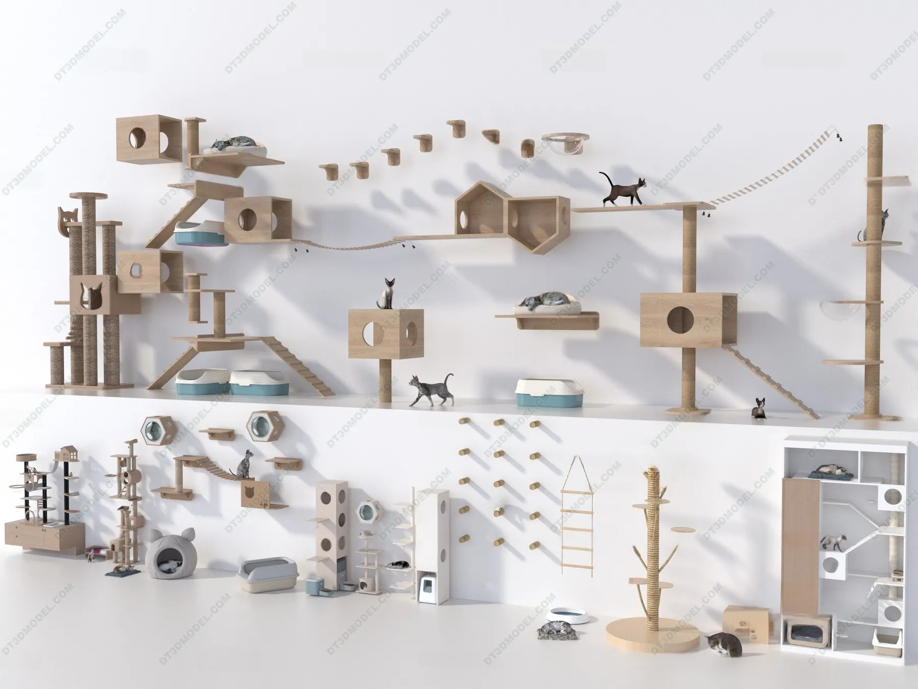 3D Models of Decoration for pet - 055