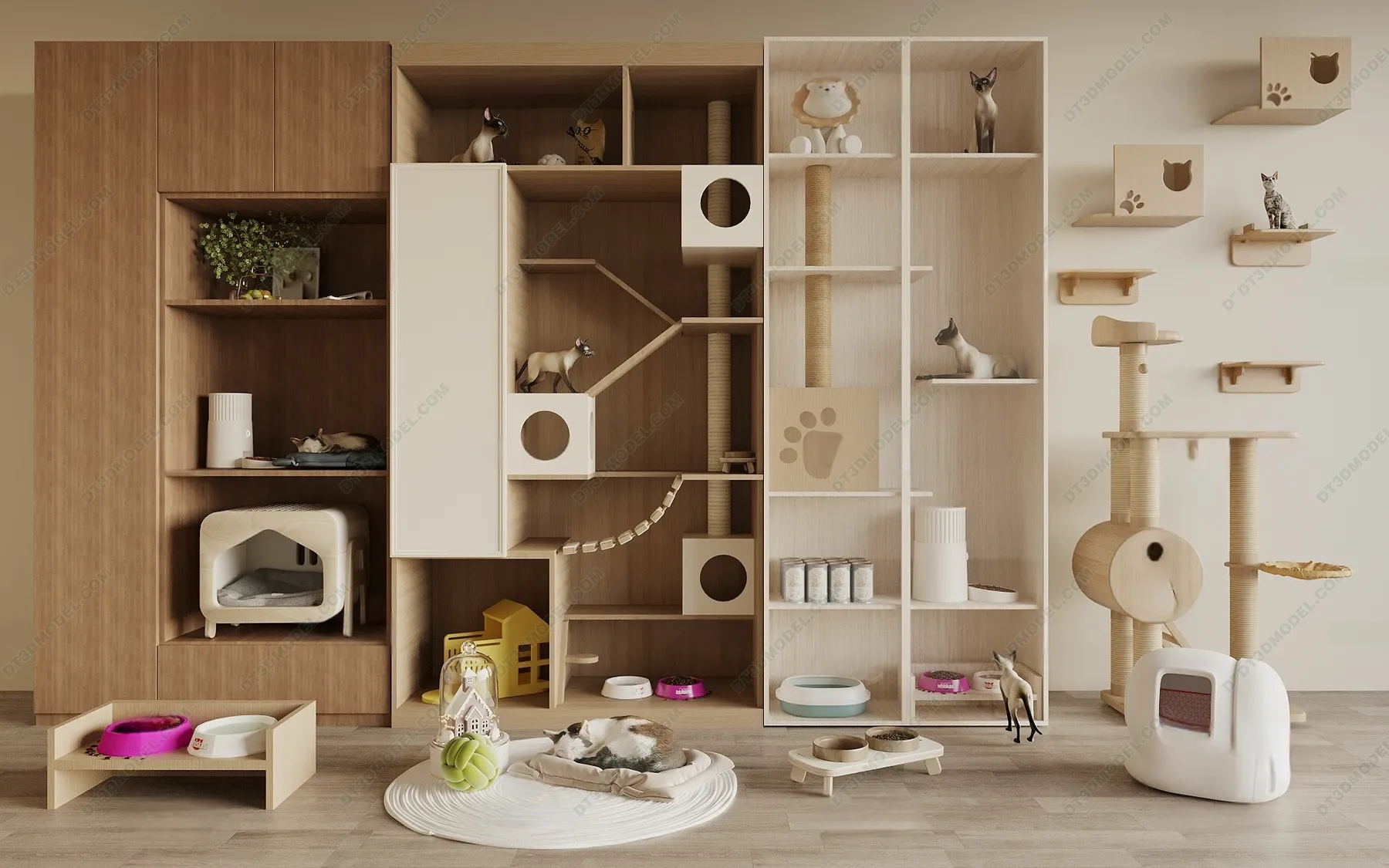 3D Models of Decoration for pet - 056