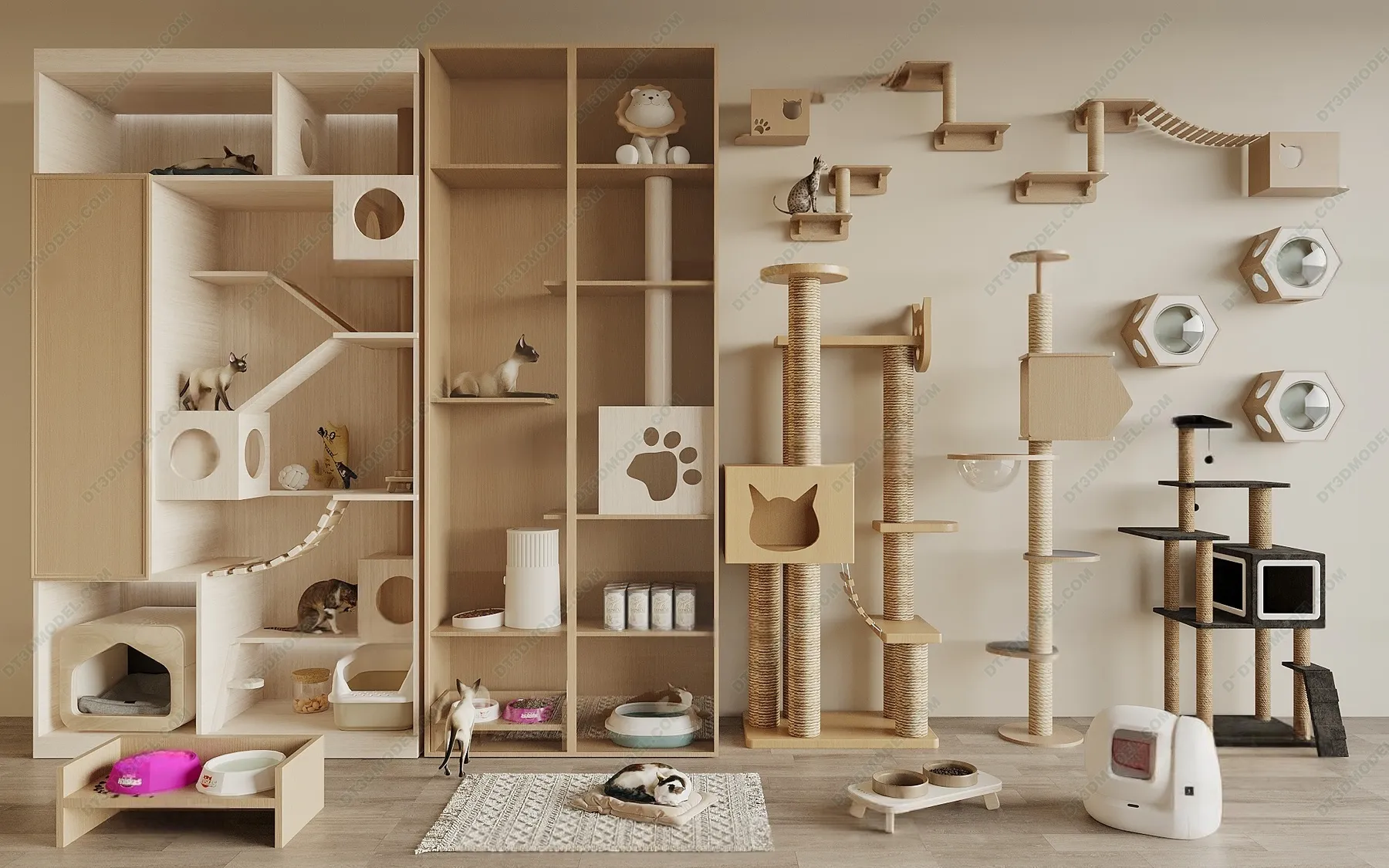 3D Models of Decoration for pet - 057