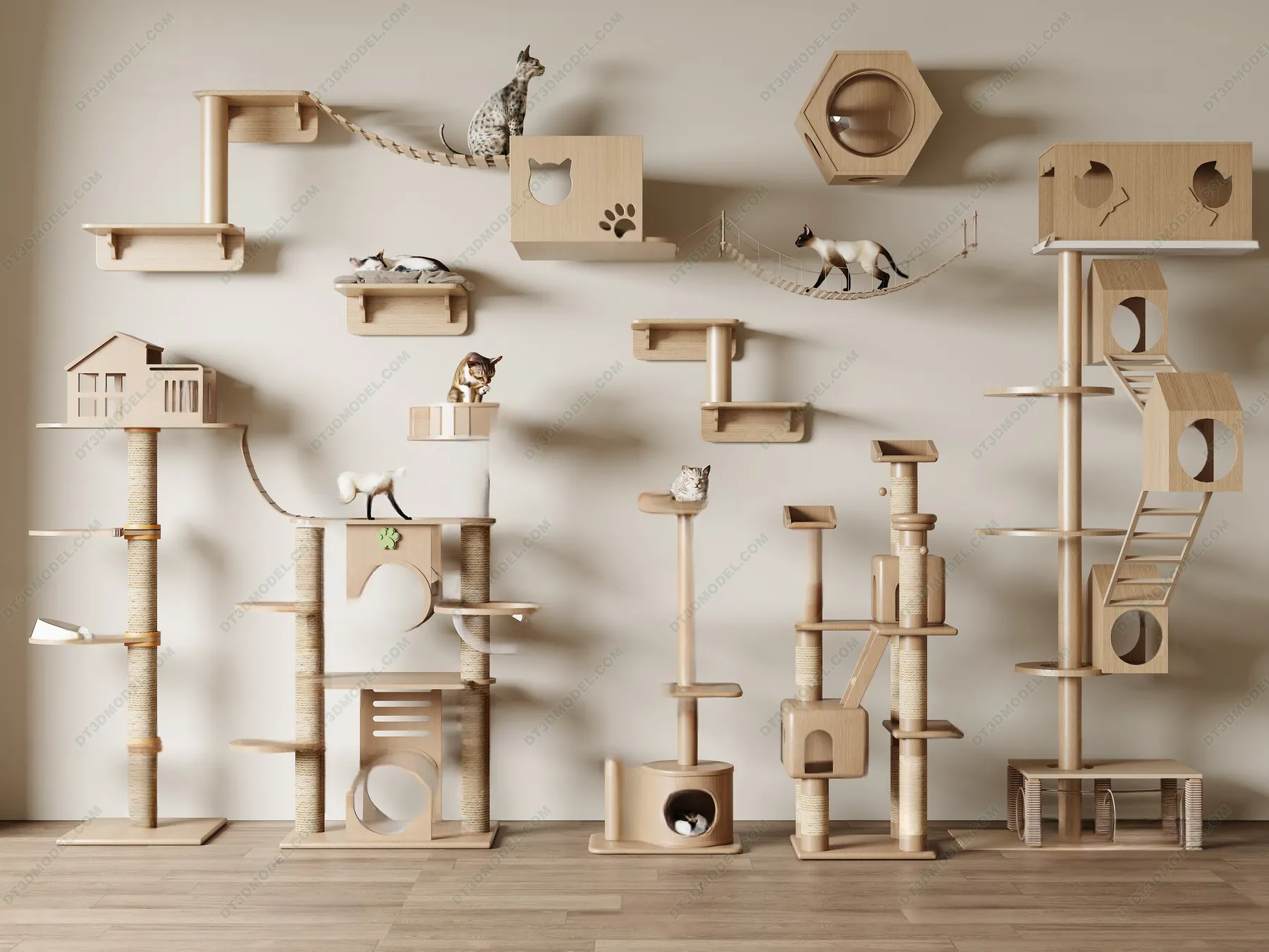 3D Models of Decoration for pet - 058