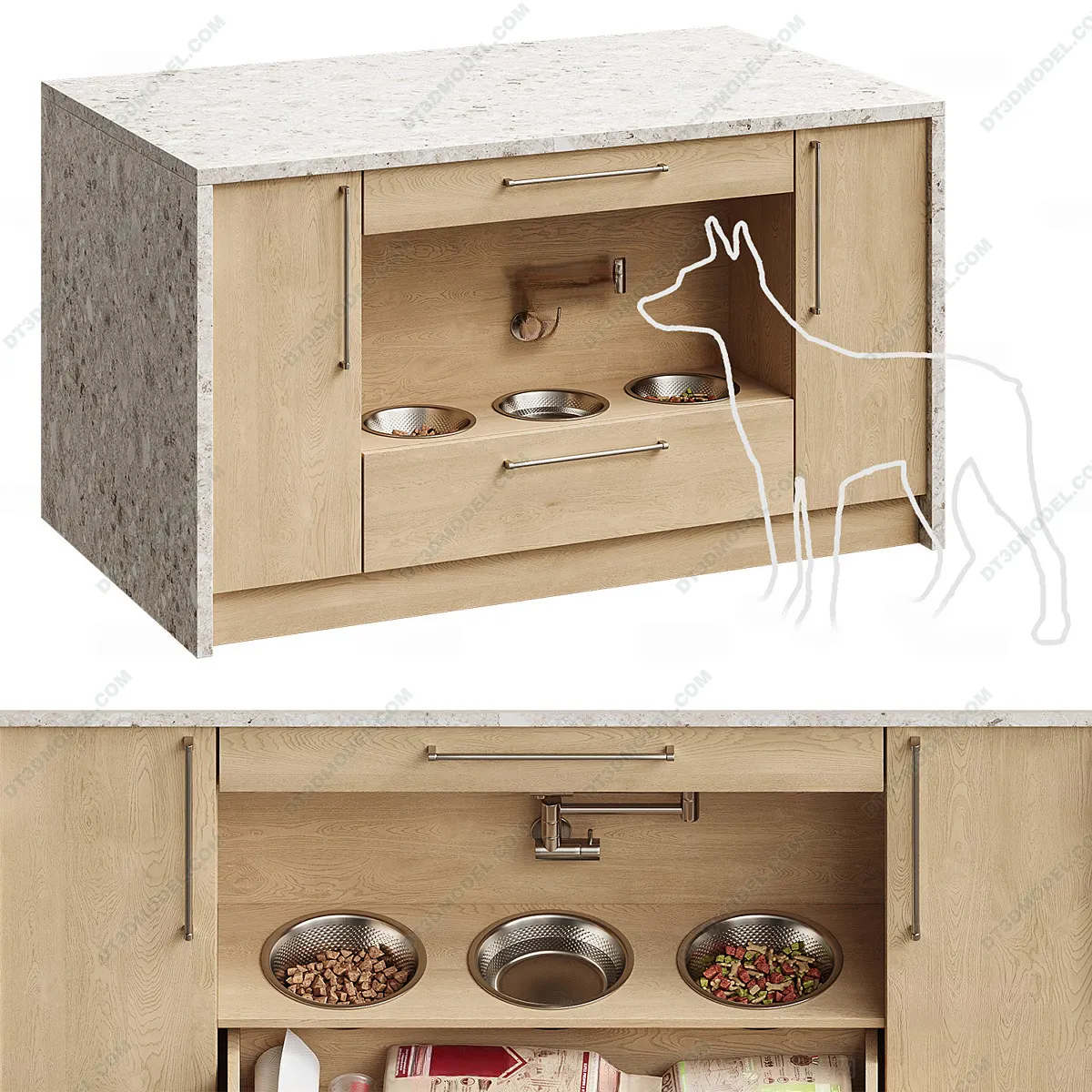 3D Models of Decoration for pet - 072