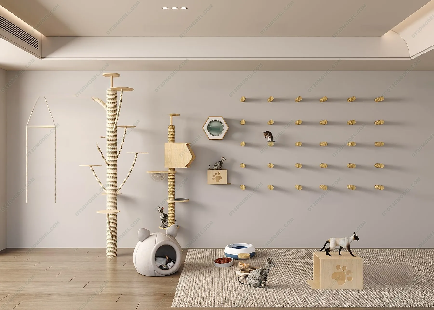 3D Models of Decoration for pet - 075