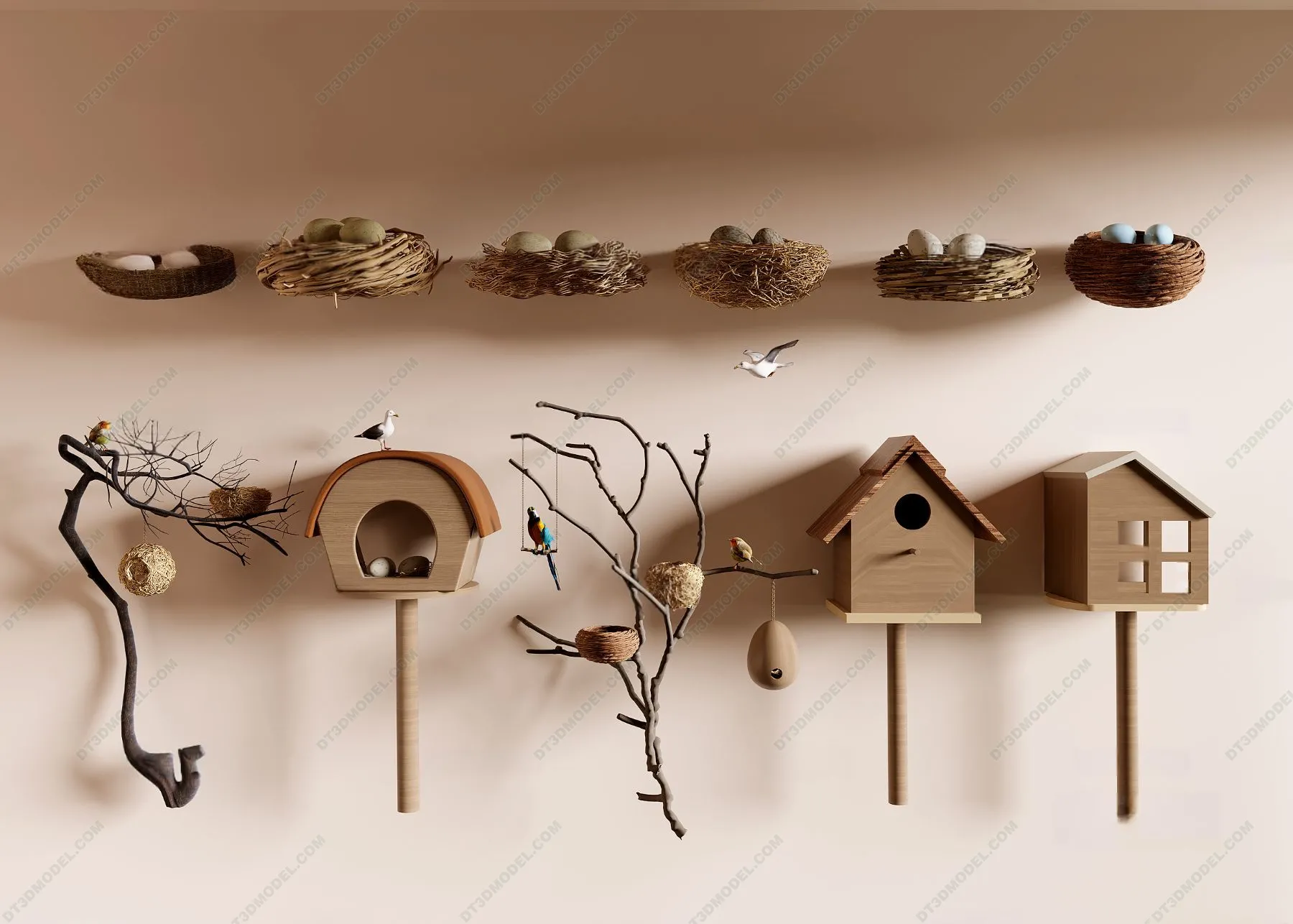 3D Models of Decoration for pet - 076