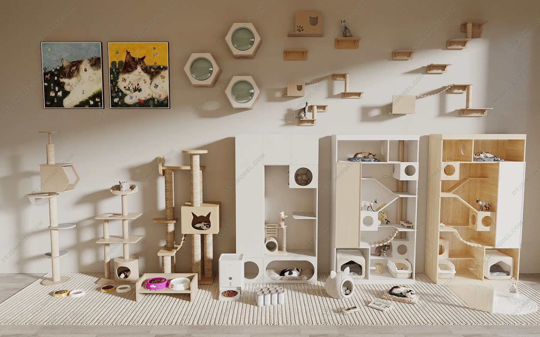 3D Models of Decoration for pet - 078