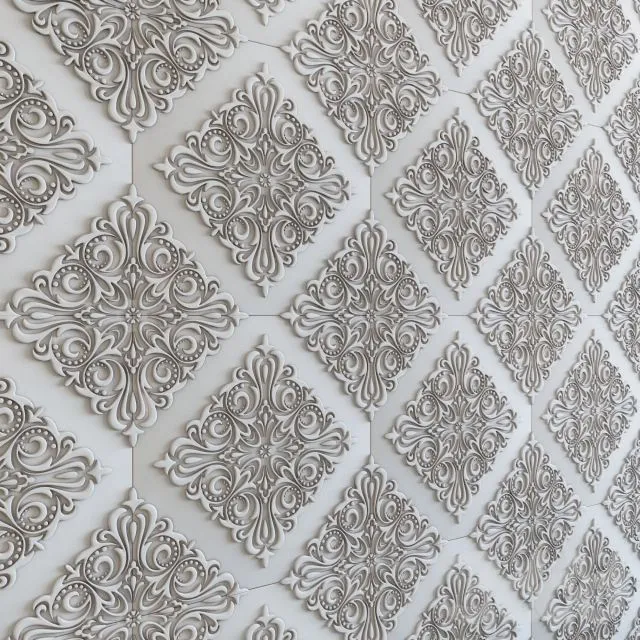 3d panel 3672 3D Model