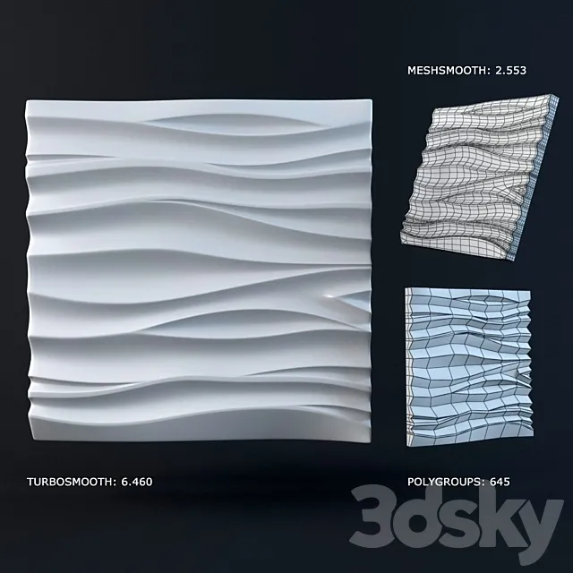3d panel 3D Model