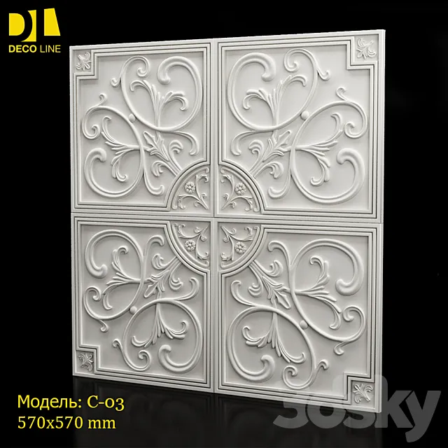 3d panel 3D Model