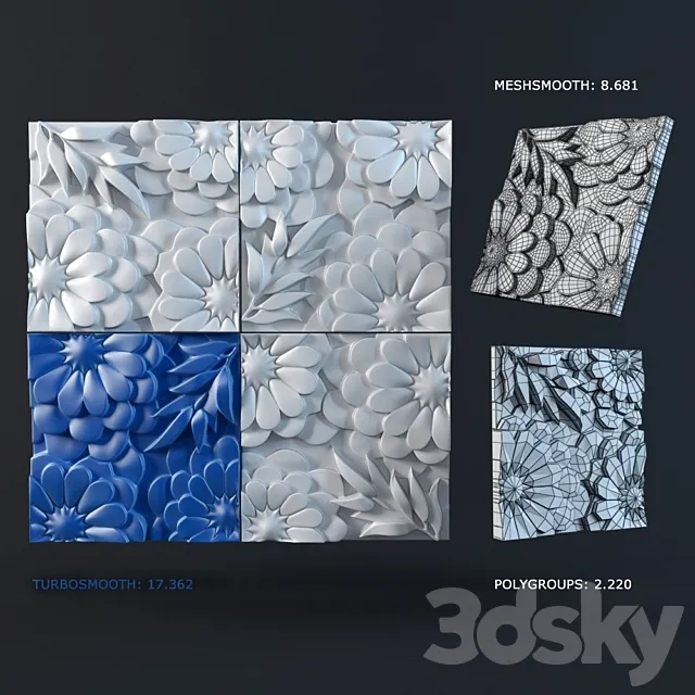 3d panel 3D Model