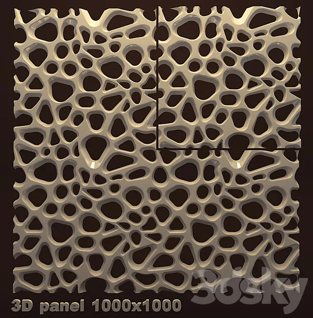 3d panel 3D Model