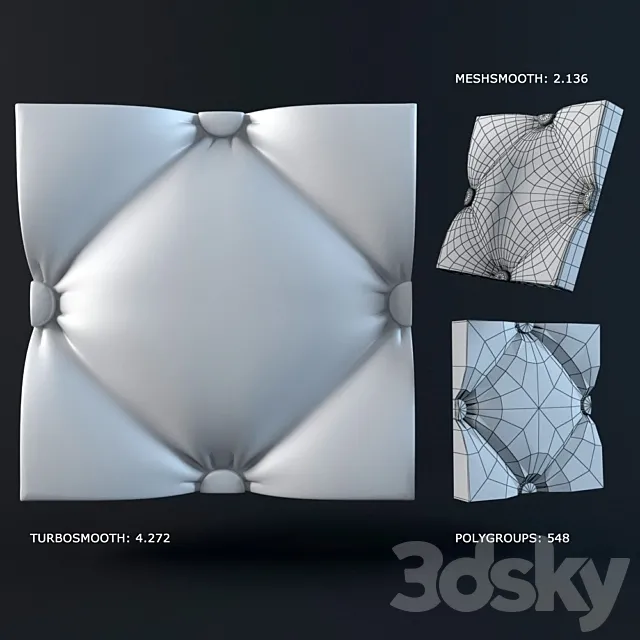 3d panel 3DModel