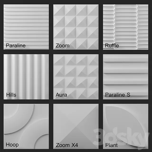 3d-panel Artpole 3D Model