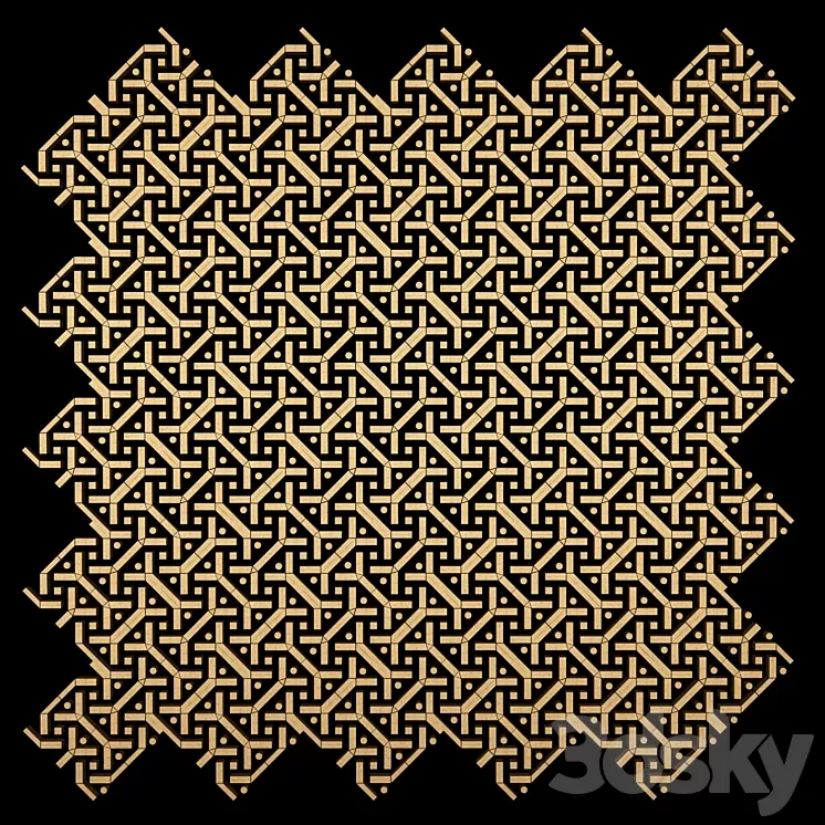 3d panel decorative 3D Model