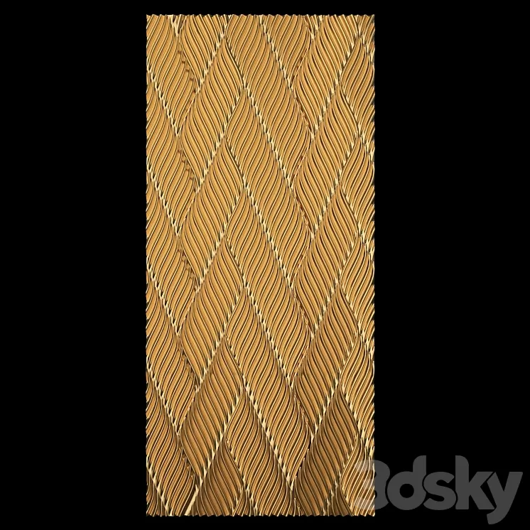 3d panel decorative 3D Model