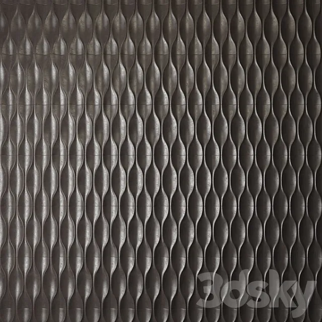 3d panel Design Blade 3D Model