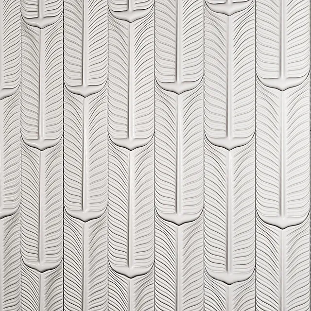 3D Panel feather 3DModel