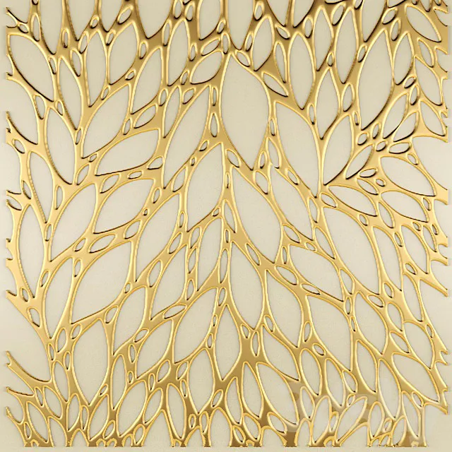 3D panel futurism. 3D Model