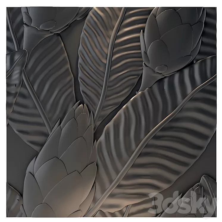 3d panel Jungle-1