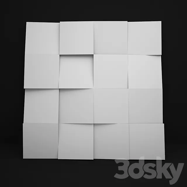 3D panel "Quadro" 3DModel