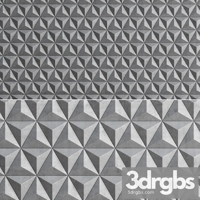 3d panels giacotti trio 3D Model Free