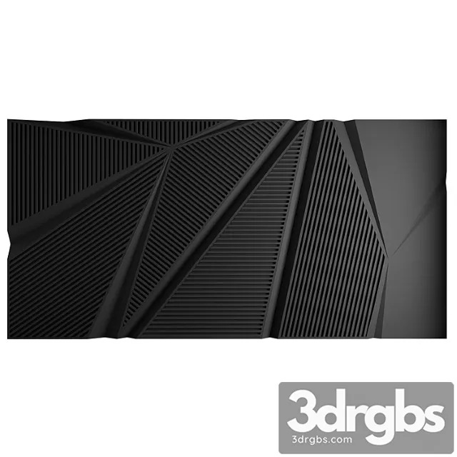 3d panels rib 3D Model Free
