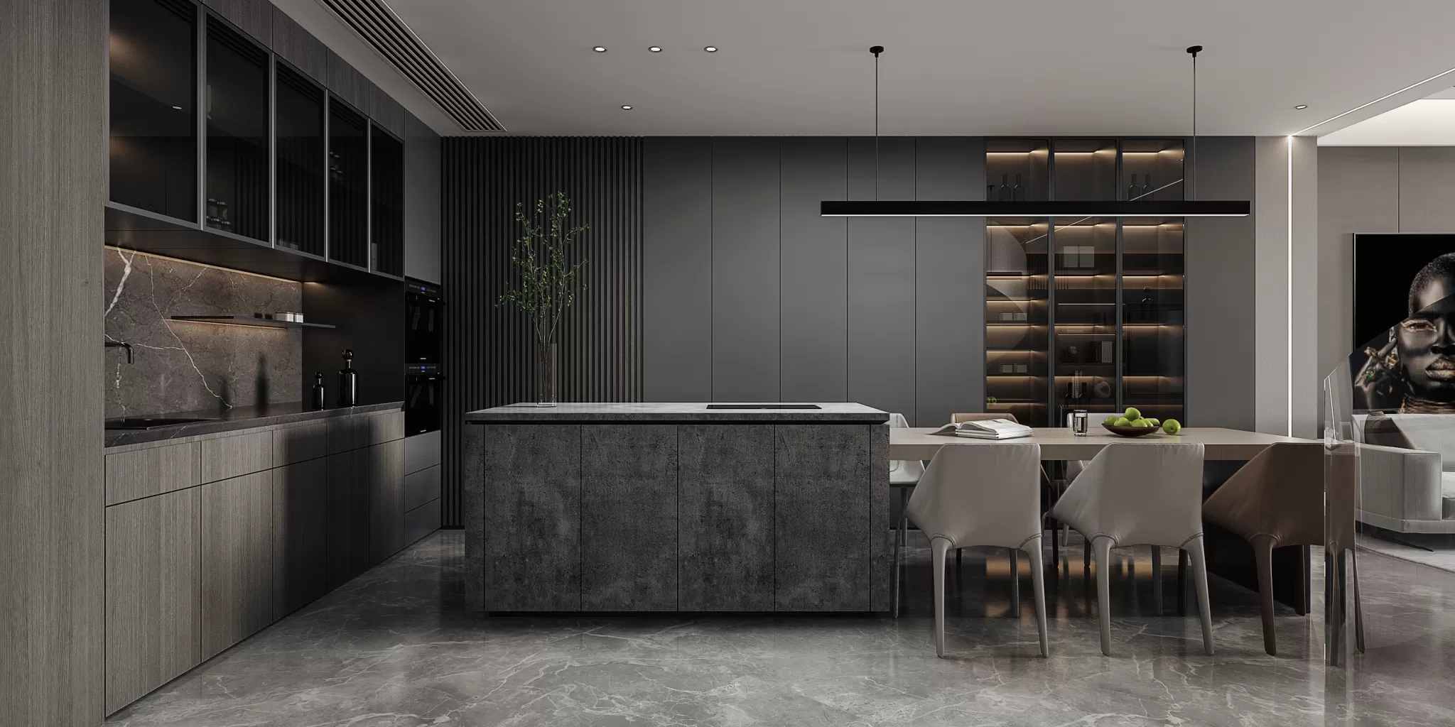 3D SCENES - APARTMENT - 1535