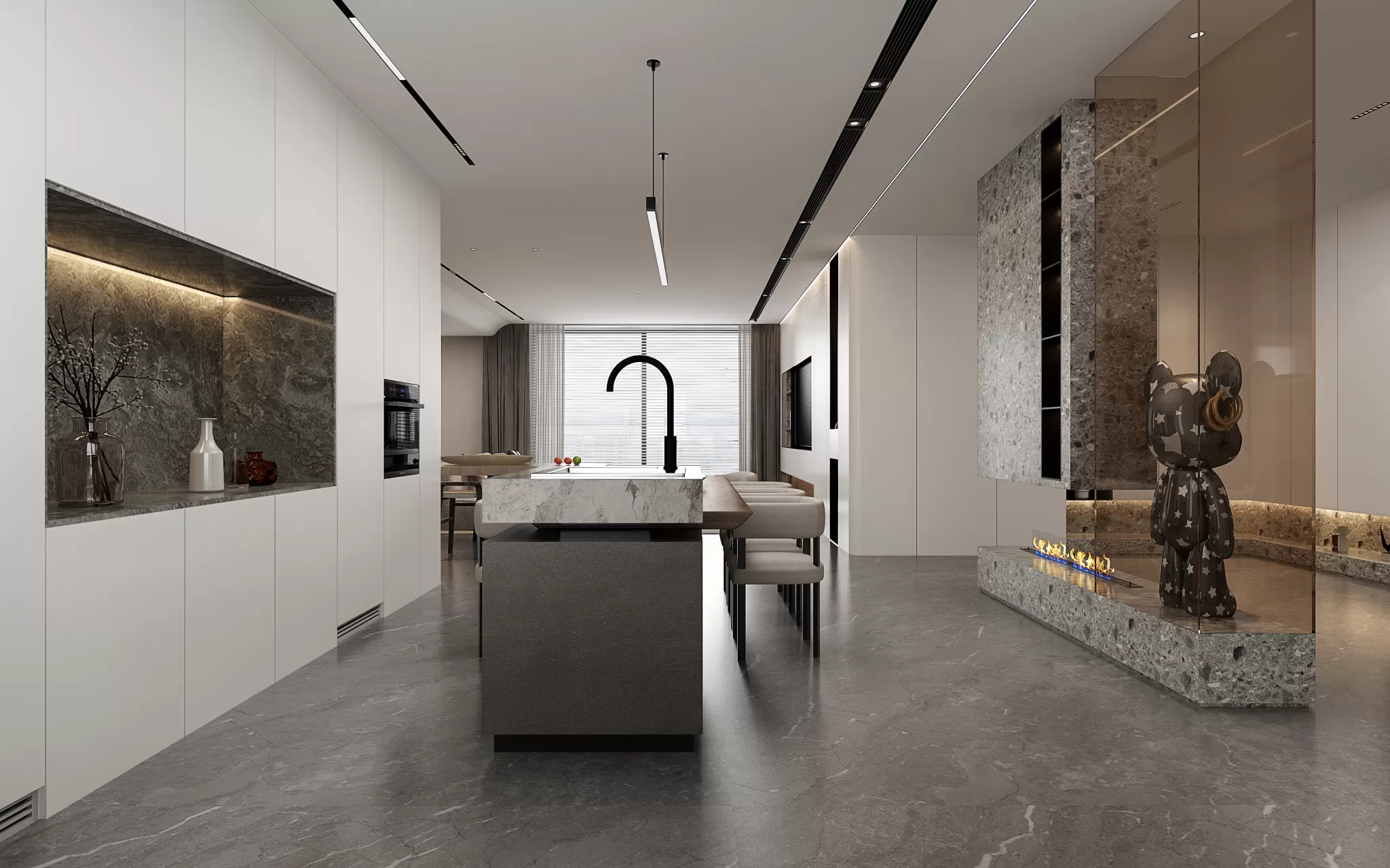 3D SCENES - APARTMENT - 1536