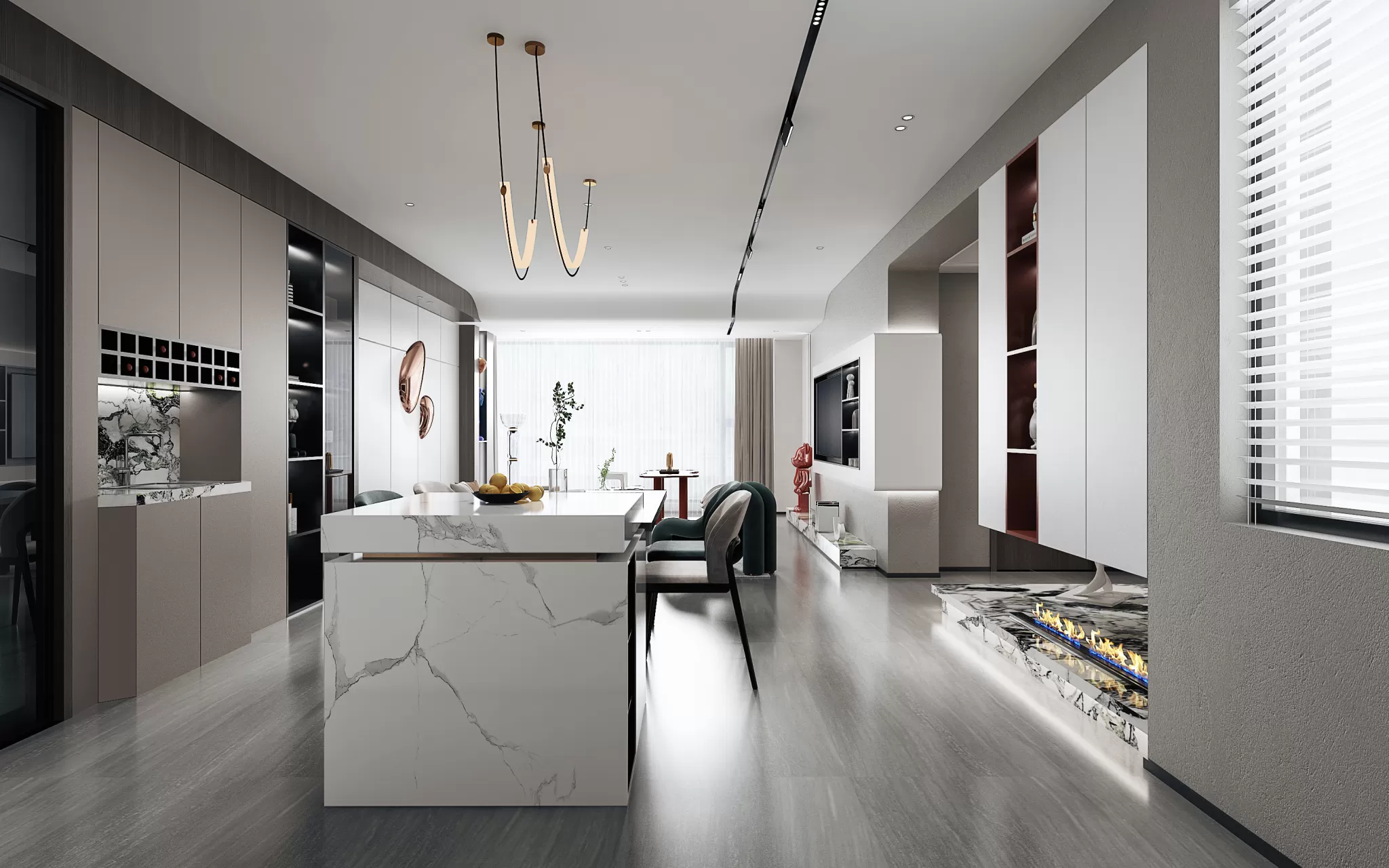 3D SCENES - APARTMENT - 1539