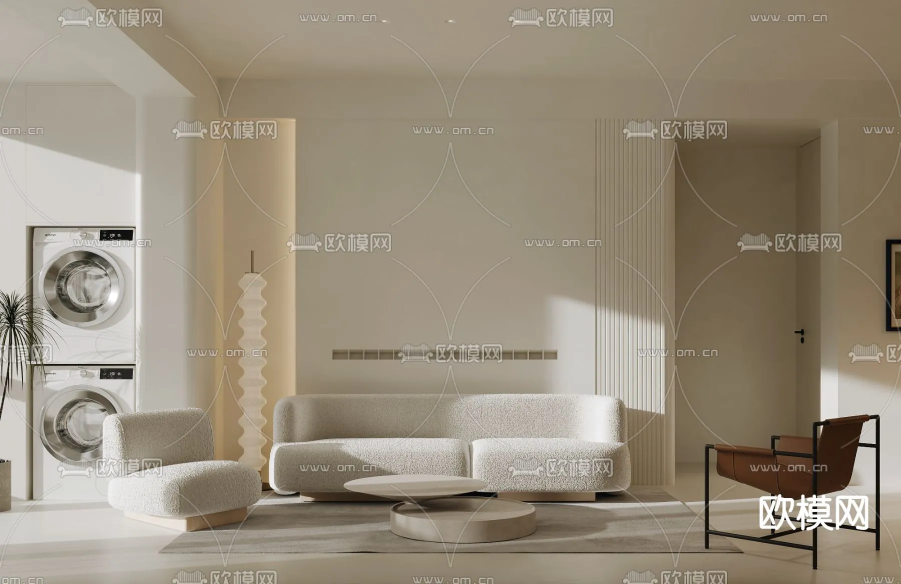 3D SCENES - APARTMENT - CORONA - 3D MODEL - 183