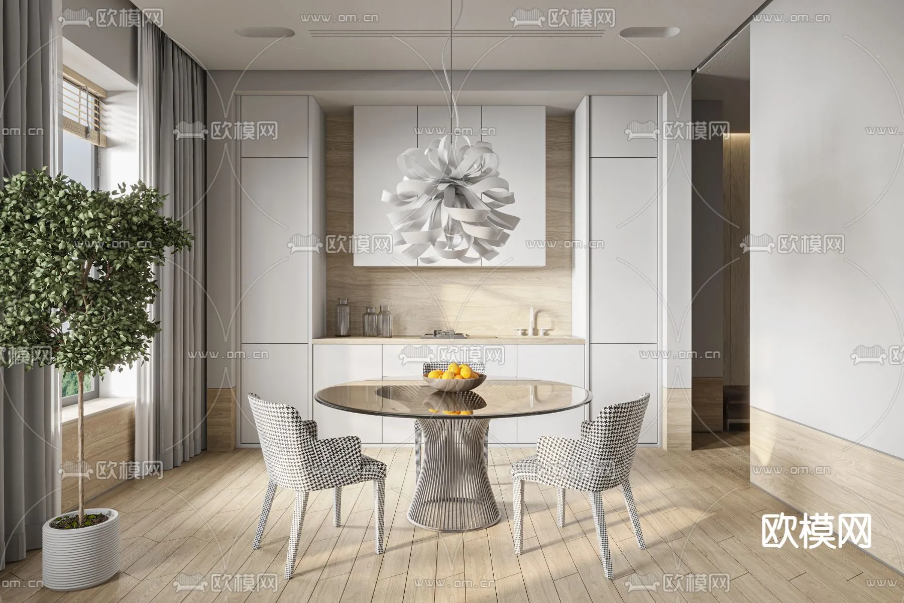 3D SCENES - APARTMENT - CORONA - 3D MODEL - 191