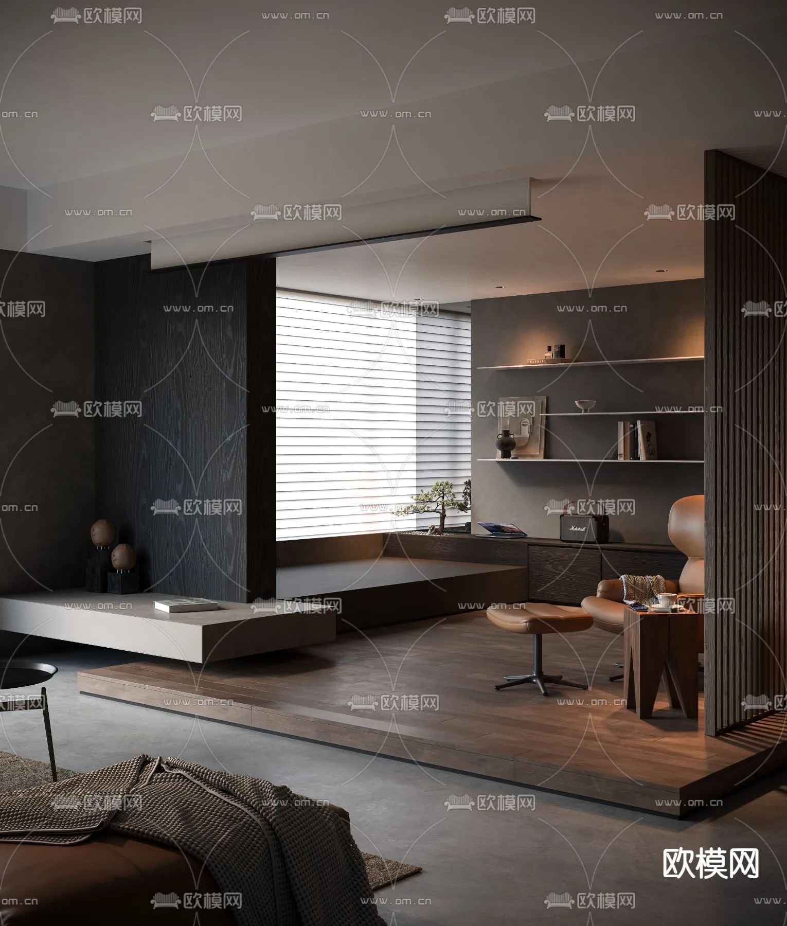 3D SCENES - APARTMENT - CORONA - 3D MODEL - 246