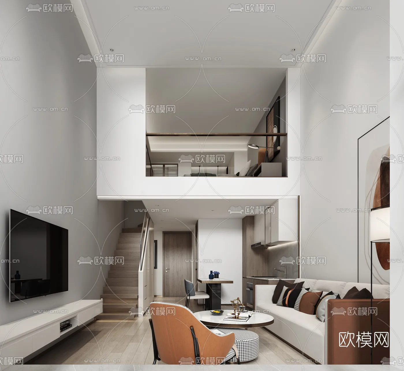 3D SCENES - APARTMENT - VRAY / CORONA - 3D MODEL - 143