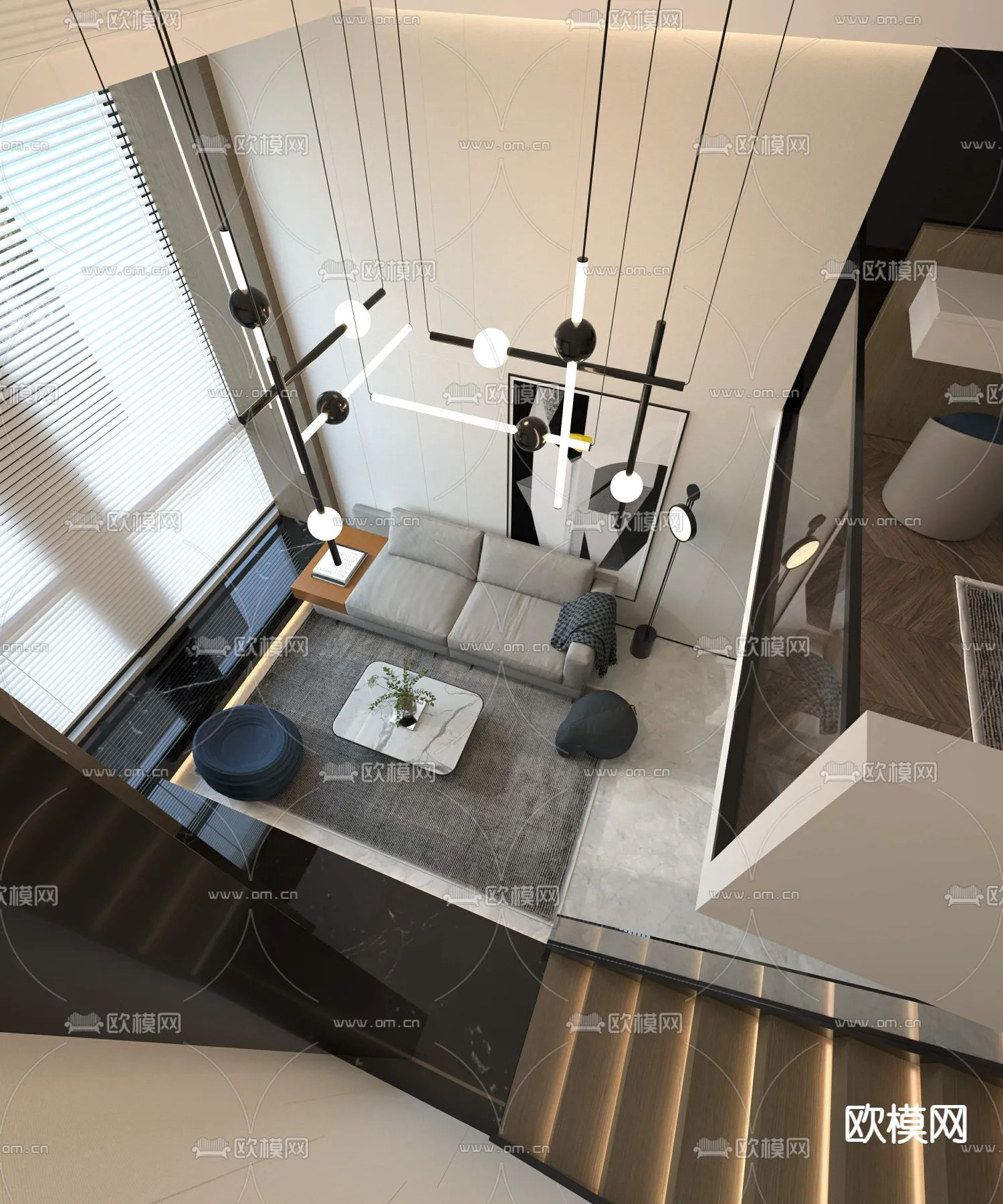 3D SCENES – APARTMENT – VRAY / CORONA – 3D MODEL – 158