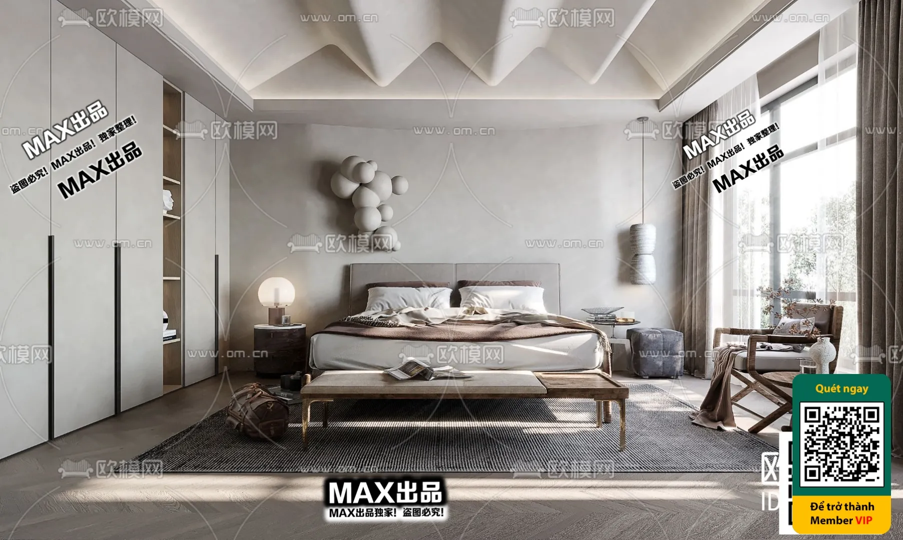 3D SCENES - WABI SABI STYLE - VRAY / CORONA - 3D MODEL - 4545
