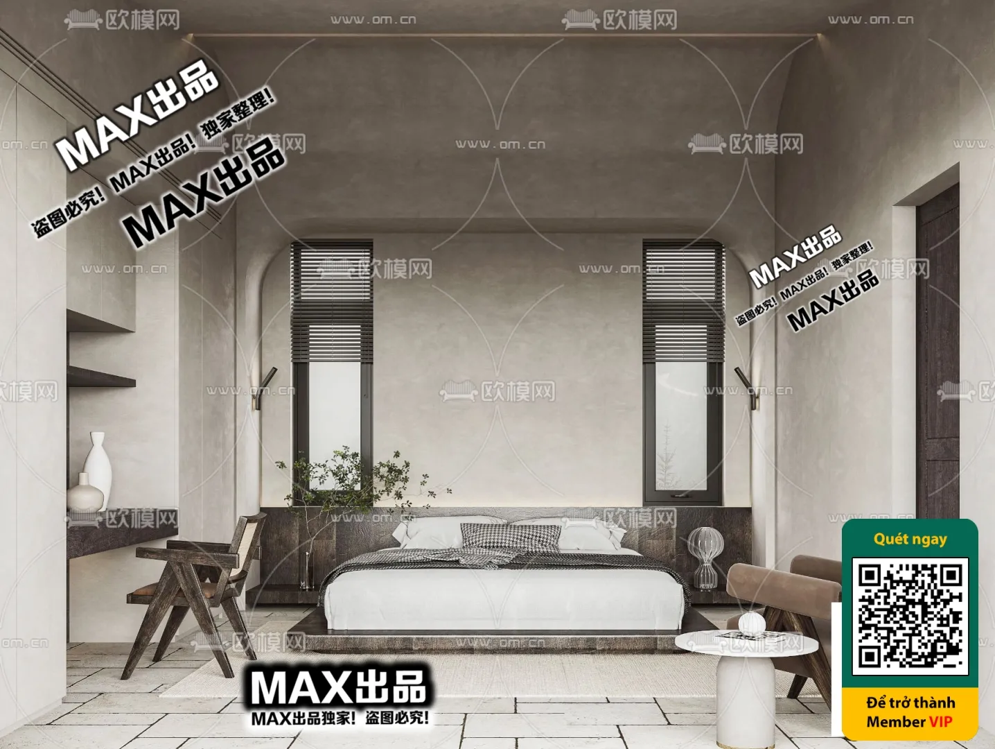 3D SCENES - WABI SABI STYLE - VRAY / CORONA - 3D MODEL - 4546