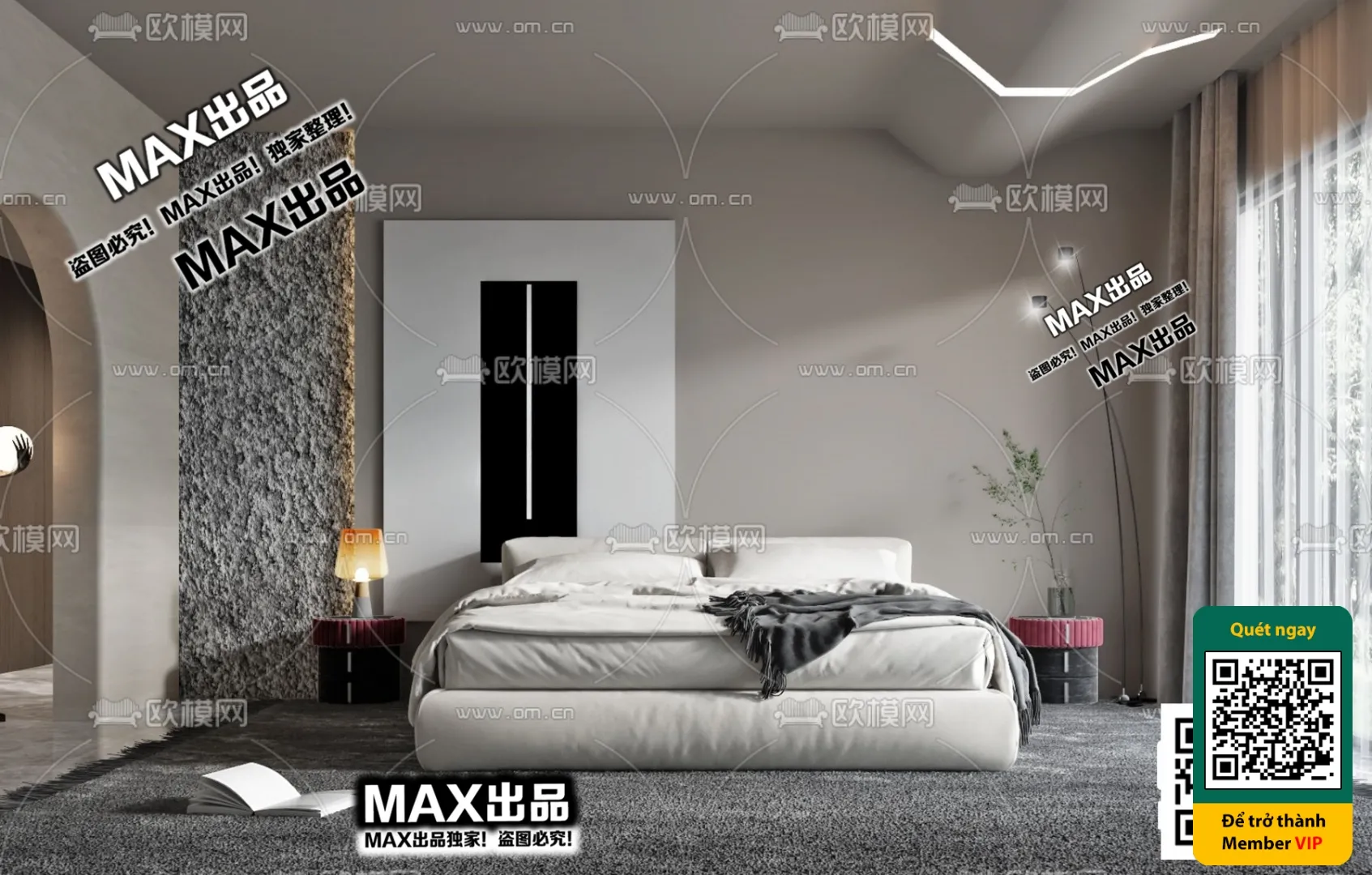 3D SCENES - WABI SABI STYLE - VRAY / CORONA - 3D MODEL - 4558