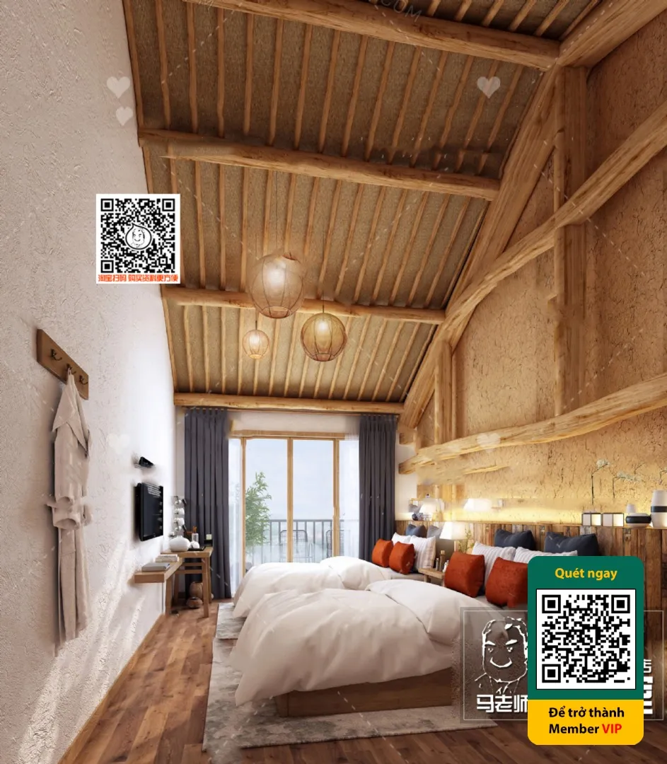 3D SCENES - WABI SABI STYLE - VRAY / CORONA - 3D MODEL - 5973