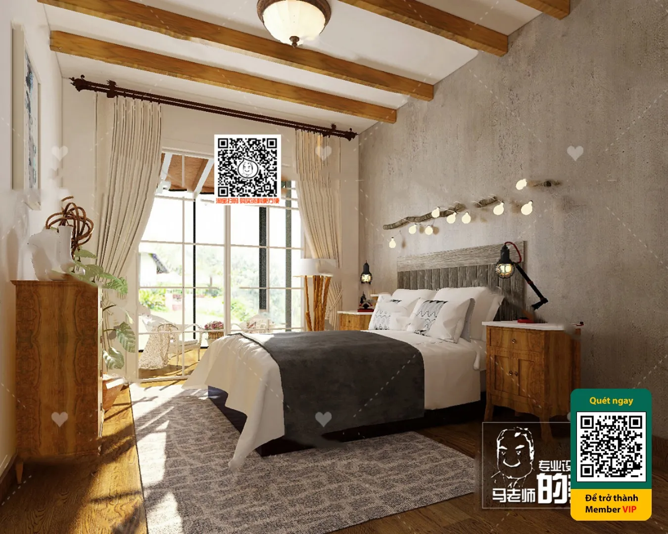 3D SCENES - WABI SABI STYLE - VRAY / CORONA - 3D MODEL - 5979