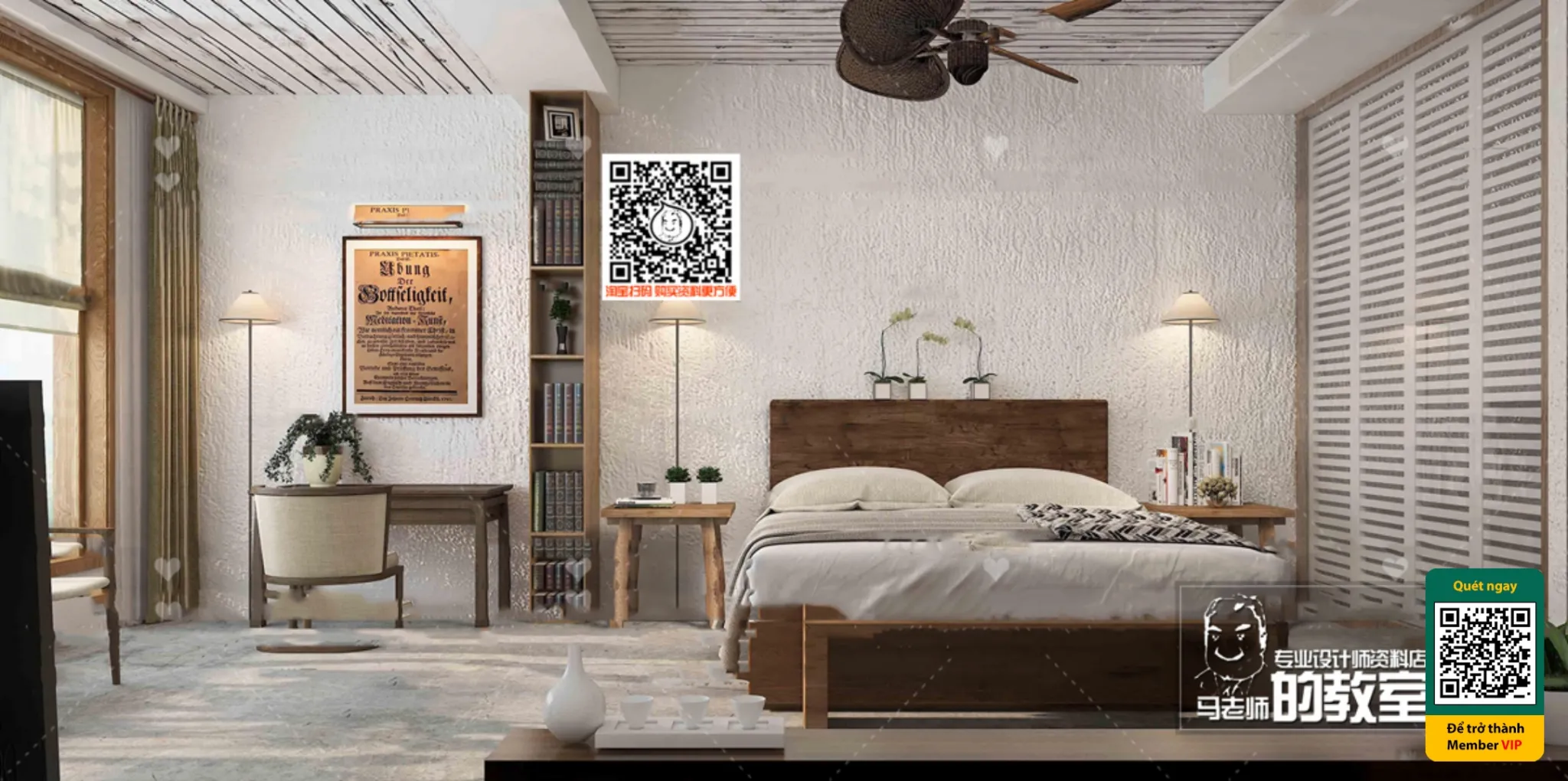 3D SCENES - WABI SABI STYLE - VRAY / CORONA - 3D MODEL - 5995