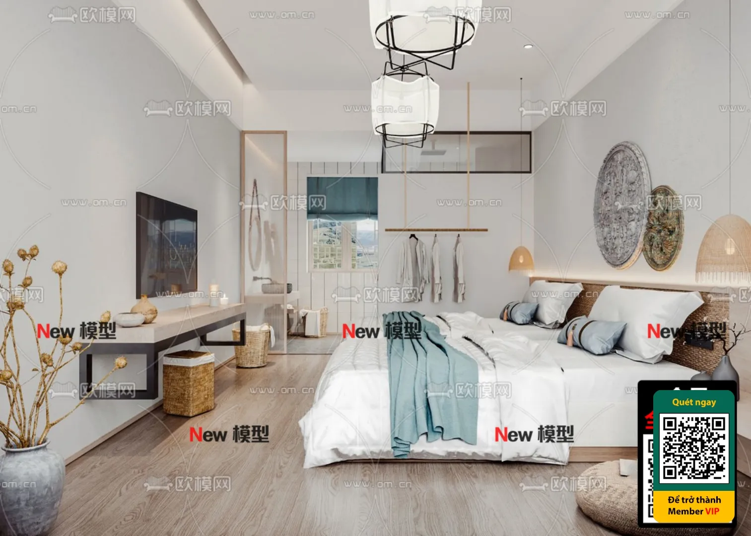 3D SCENES - WABI SABI STYLE - VRAY / CORONA - 3D MODEL - 6032