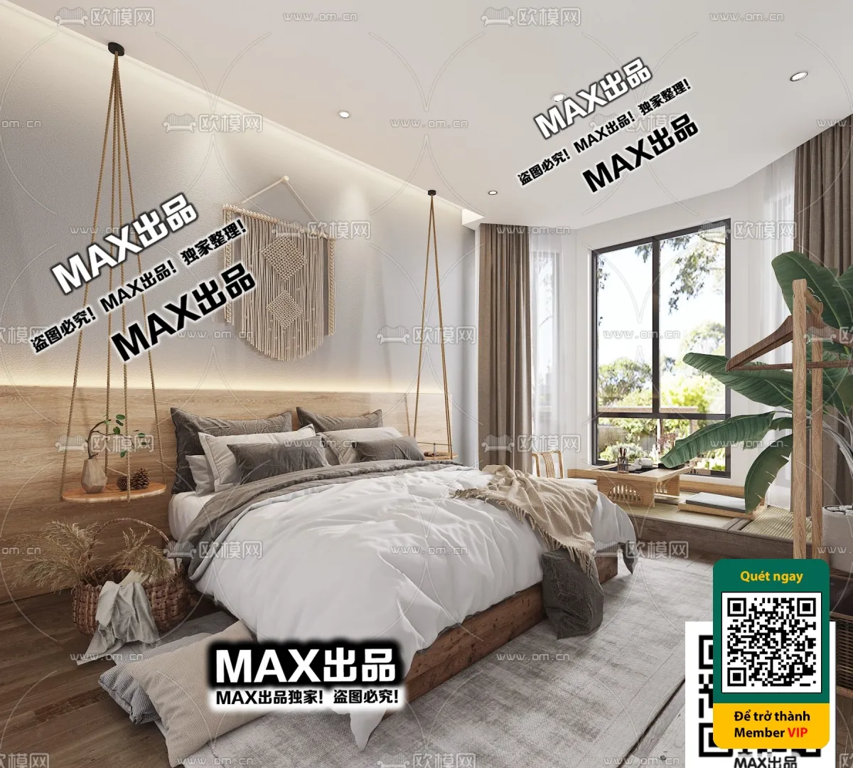 3D SCENES - WABI SABI STYLE - VRAY / CORONA - 3D MODEL - 6056