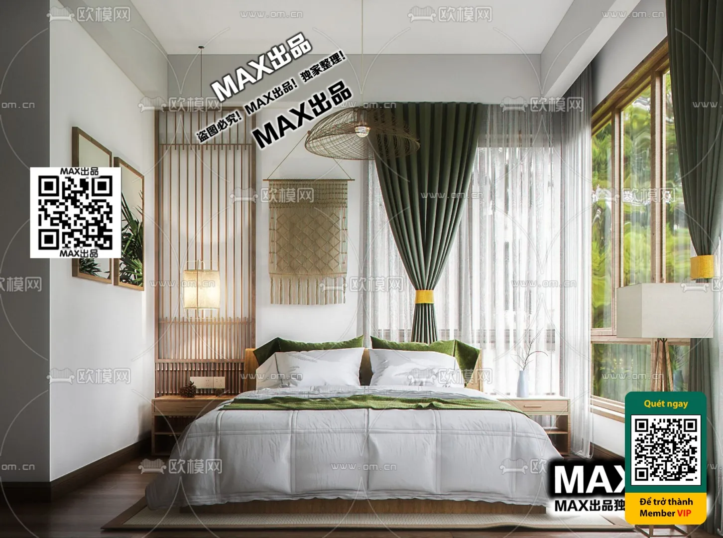 3D SCENES - WABI SABI STYLE - VRAY / CORONA - 3D MODEL - 6075